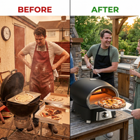 Propane Outdoor Pizza Oven Gas Pizza Oven — Before & After