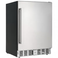 Outdoor Beverage Refrigerator Built for Patio Use, 5.0 Cu Ft, 166 Can Capacity, IPX4 Waterproof Design